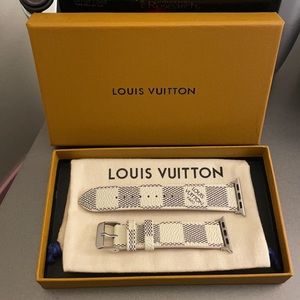 ✨ Upcycled Louis Vuitton Apple Watch Band BNIB